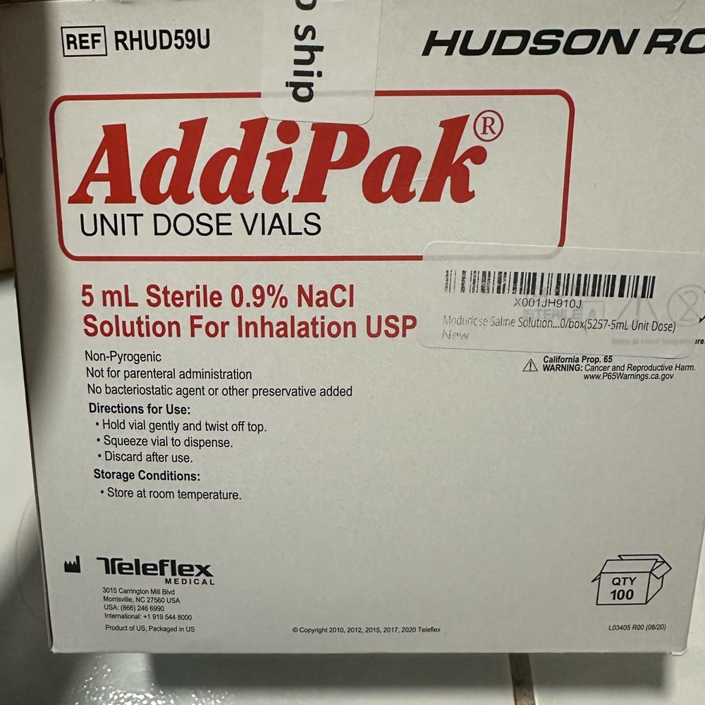 AddiPak Unit Dose Vials